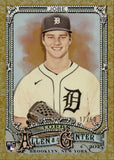 2025 Jackson Jobe Topps Allen & Ginter CHROME GOLD REFRACTOR ROOKIE 17/50 RC #75 Detroit Tigers
