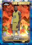 2024-25 LeBron James Topps Chrome SAPPHIRE #22 Los Angeles Lakers