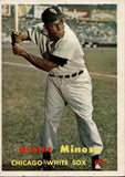 1957 Minnie Minoso Topps #138 Chicago White Sox BV$25