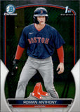 2023 Roman Anthony Bowman Chrome Prospects 1ST BOWMAN #BCP-71 Boston Red Sox 1