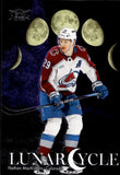 2025-26 Nathan MacKinnon SkyBox Metal Universe LUNAR CYCLE PURPLE 136/349 #LC-18 Colorado Avalanche