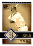 2002 Pee Wee Reese Upper Deck SP Legendary Cuts SP LEGENDARY BAT #B-PWE Brooklyn Dodgers