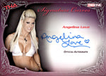 2009 Angelina Love TriStar TNA Wrestling Knockouts SIGNATURE CURVES AUTO AUTOGRAPH #KA1