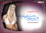 2009 Angelina Love TriStar TNA Wrestling Knockouts SIGNATURE CURVES AUTO AUTOGRAPH #KA1