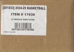 2024-25 Panini Obsidian Basketball Hobby, 12 Box Case