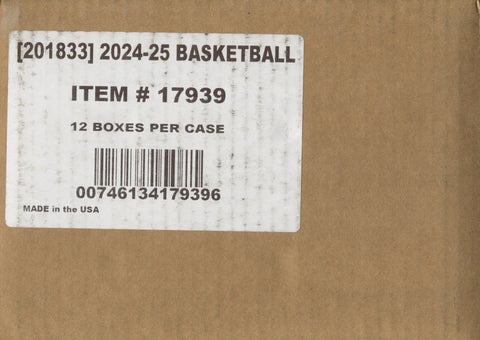 2024-25 Panini Obsidian Basketball Hobby, 12 Box Case
