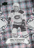 2024-25 Juraj Slafkovsky Upper Deck UD Ice GRAYSCALE 51/99 #30 Montreal Canadiens