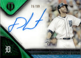 2017 J.D. Martinez Topps Tribute AUTOGRAPH GREEN 76/99 AUTO #TA-JM Detroit Tigers