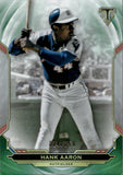 2019 Hank Aaron Topps Triple Threads EMERALD 34/259 #76 Atlanta Braves