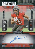 2024 Jalen McMillan Panini Contenders PLAYOFF TICKET ROOKIE AUTOGRAPH 137/149 RC AUTO #131 Tampa Bay Buccaneers