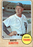 1968 Mayo Smith Topps #544 Detroit Tigers