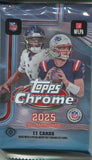 2025 Topps Chrome Football Jumbo, Pack