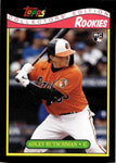 2023 Adley Rutschman Topps Throwback Thursday 1987 TOYS R US DESIGN ROOKIE RC #156 Baltimore Orioles 1