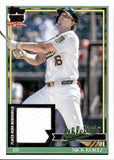 2026 Nick Kurtz Topps 1991 DESIGN PLAYER-WORN MEMORABILIA JERSEY RELIC #91R2-NK Oakland A's