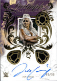 2025 Jade Cargill Topps Royalty WWE TRIUMPH TRIPLE SHIRT AUTO 60/99 AUTOGRAPH RELIC #TRS-JCA Friday Night Smackdown