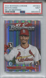 2024 Masyn Winn Bowman Chrome MY 1ST BOWMAN PSA 9 #M1B22 St. Louis Cardinals 4575