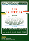2023 Ken Griffey Jr. Panini Donruss ORANGE HOLO FOIL #210 Seattle Mariners