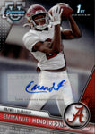 2023 Emmanuel Henderson Bowman University Chrome 1ST BOWMAN AUTO AUTOGRAPH #38 Alabama Crimson Tide