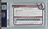2022 Nolan Arenado Bowman GREEN 68/99 PSA 9 #45 St. Louis Cardinals 0926