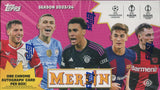 2023-24 Topps UEFA Club Competitions Merlin Chrome Soccer Hobby, Box