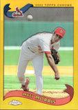 2002 Matt Morris Topps Chrome GOLD REFRACTOR #392 St. Louis Cardinals