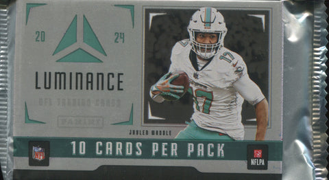 2024 Panini Luminance Football Hobby, Pack