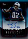 2024 Delanie Walker Topps Midnight STROKE OF MIDNIGHT AUTOGRAPH AUTO #SMA-DW Tennessee Titans