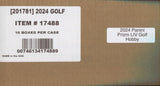 2024 Panini Prizm LIV Golf Hobby, 16 Box Case