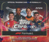 2024 Topps Chrome Formula 1 F1 Racing Qualifying Lap, Box