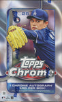 2025 Topps Chrome Baseball Hobby, 12 Box Case *RELEASES 7/23*