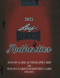 2025 Leaf Metal Authentics Hobby, Box