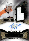 2022-23 Ronnie Attard Upper Deck Premier ROOKIE AUTO PATCH 57/65 AUTO RC #AR-RA Philadelphia Flyers