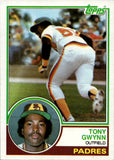 1983 Tony Gwynn Topps ROOKIE RC #482 San Diego Padres 1