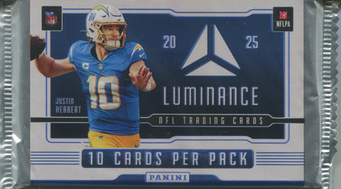 2025 Panini Luminance Football Hobby, Pack