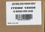 2025 Panini Prizm LIV Golf Hobby, 16 Box Case