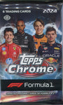 2024 Topps Chrome Formula 1 F1 Racing Hobby, Pack