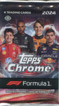 2024 Topps Chrome Formula 1 F1 Racing Qualifying Lap, Pack