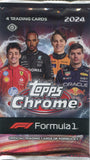 2024 Topps Chrome Formula 1 F1 Racing Qualifying Lap, Pack