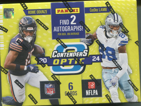 2024 Panini Contenders Optic Football Hobby, Box *RELEASES 6/18*