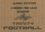 2026 Leaf Trinity Football Jumbo, 8 Box Case *RELEASES 8/21*
