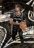 2024-25 Stephon Castle Panini Revolution SHOWSTOPPERS FRACTAL ROOKIE RC #24 San Antonio Spurs