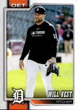 2026 Will Vest Topps SERIES ONE GOLDEN MIRROR SSP #121 Detroit Tigers