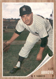 1962 Luis Arroyo Topps #455 New York Yankees BV$15