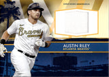 2022 Austin Riley Topps UPDATE ALL-STAR STITCHES EVENT-WORN MEMORABILIA JERSEY #ASSC-AR Atlanta Braves