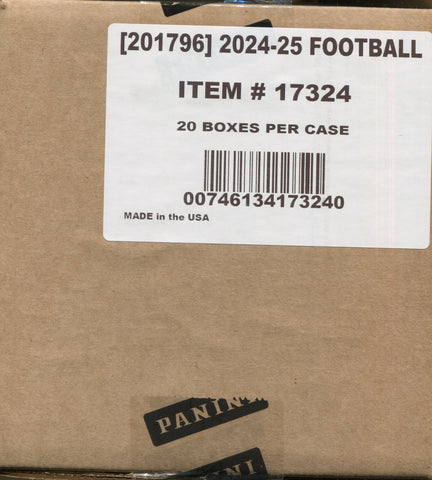 2024 Panini Contenders Optic Football Hobby, 20 Box Case *RELEASES 6/18*