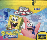 2025 Topps Chrome Spongebob Squarepants 25th Anniversary Hobby, 12 Box Case
