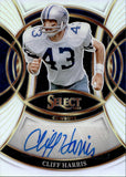 2025 Cliff Harris Panini Select SIGNATURES PRIZM AUTOGRAPH AUTO #SP-CHS Dallas Cowboys