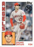 2019 Shohei Ohtani Topps 1984 DESIGN 35TH ANNIVERSARY #T84-69 Anaheim Angels