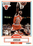 1990-91 Michael Jordan Fleer #26 Chicago Bulls 6