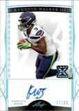 2022 Kenneth Walker III Leaf Trinity ROOKIE AUTOGRAPH 27/30 RC AUTO #BA-KW2 Seattle Seahawks